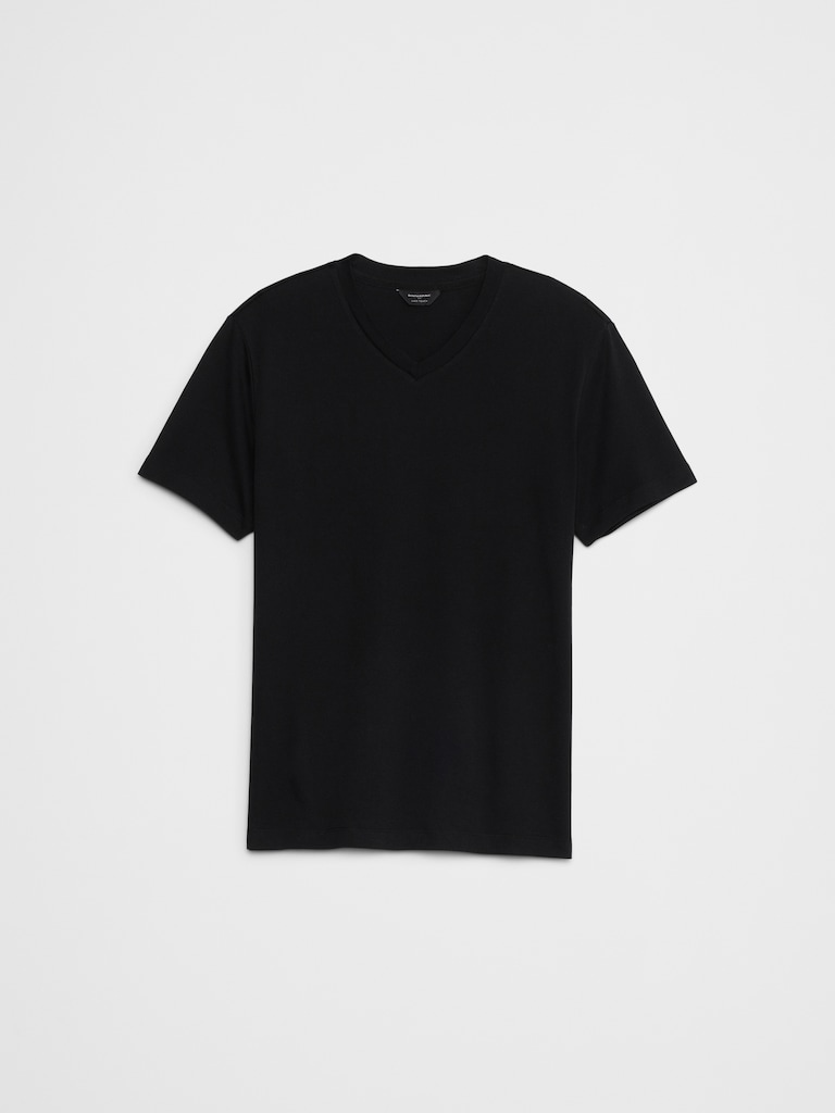 Luxe Touch V-Neck T-Shirt
