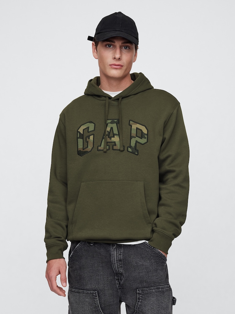 Relaxed Gap Logo Hoodie