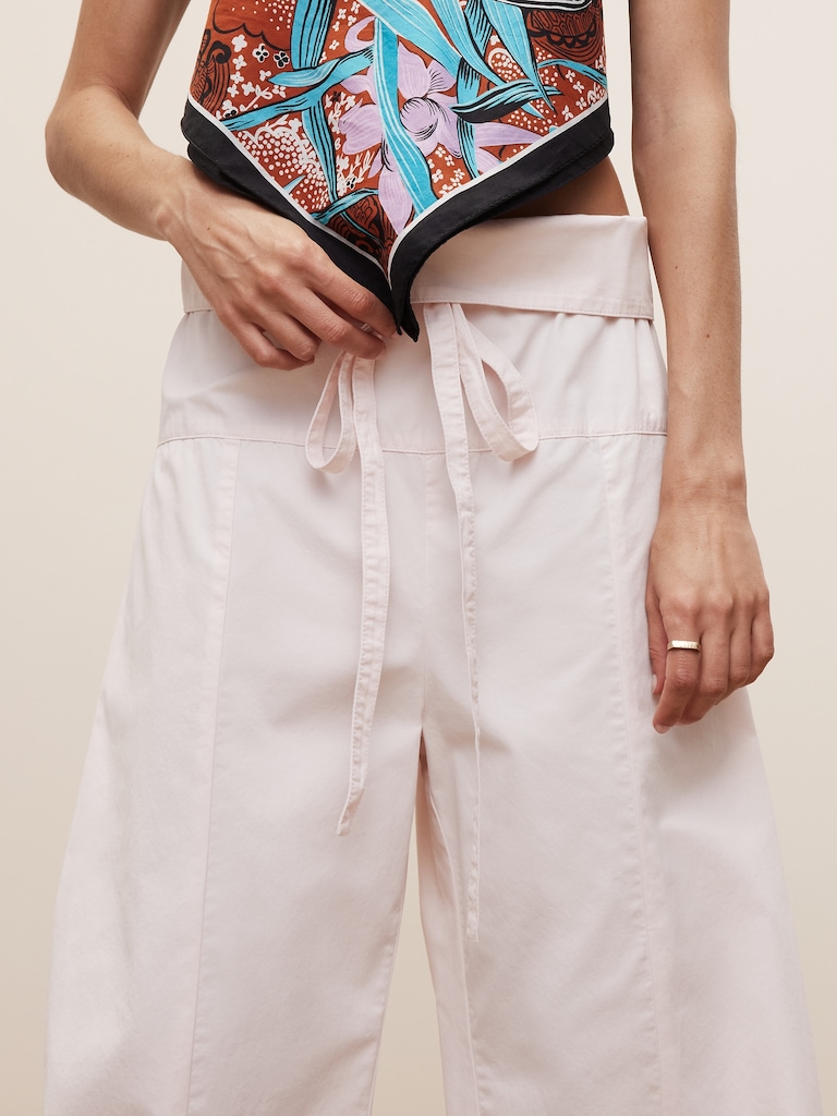 The White Lotus Oversized Fisherman Pant