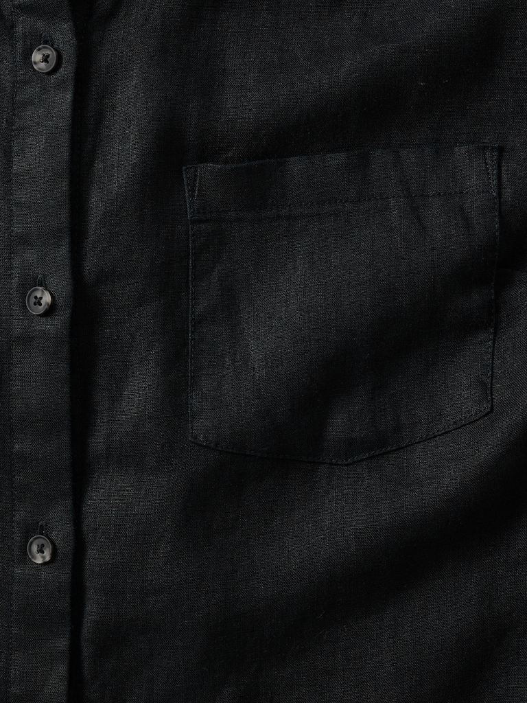 Retreat Linen Short Sleeve Shirt