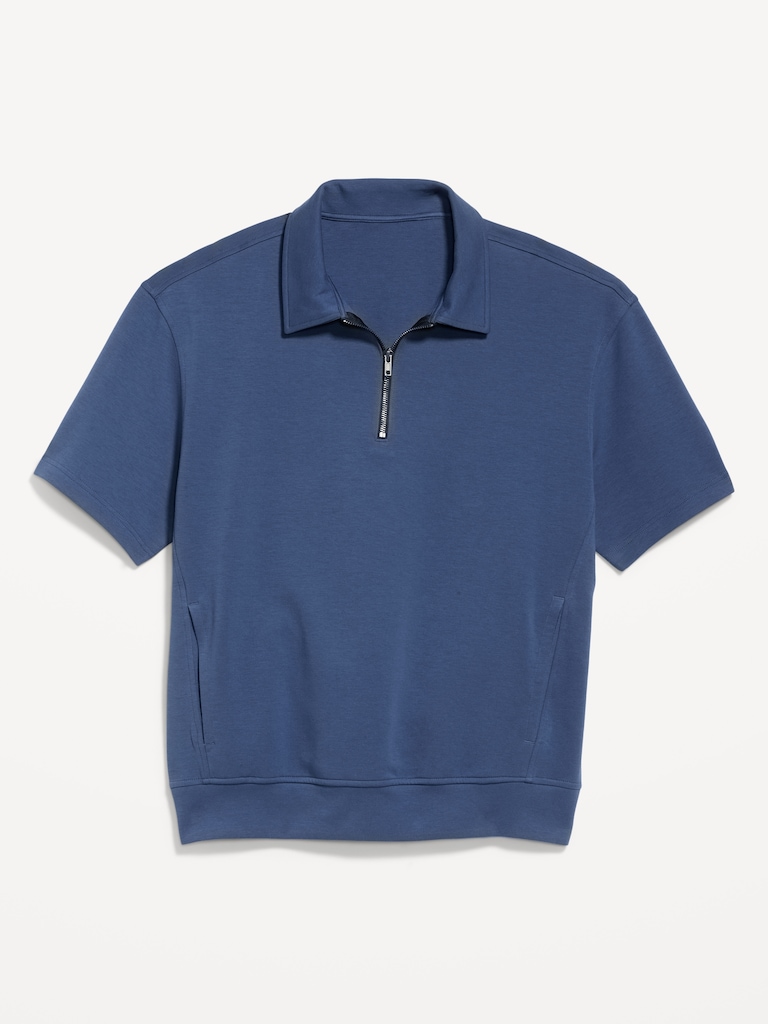 Dynamic Fleece Quarter-Zip Polo