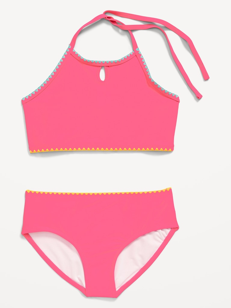Halter Bikini Swim Set for Girls
