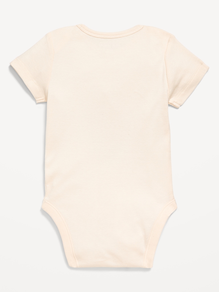 Short-Sleeve Graphic Bodysuit for Baby