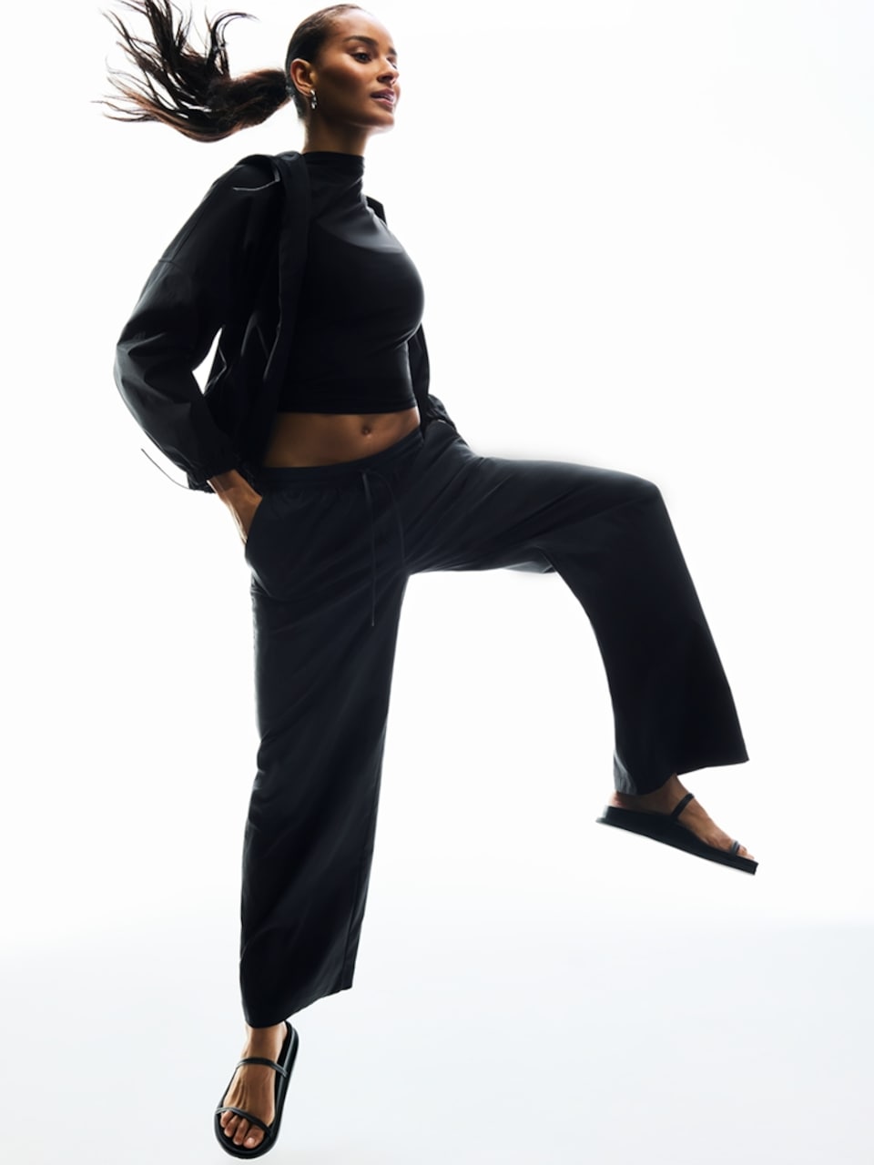 Drift Mid Rise Poplin Pant