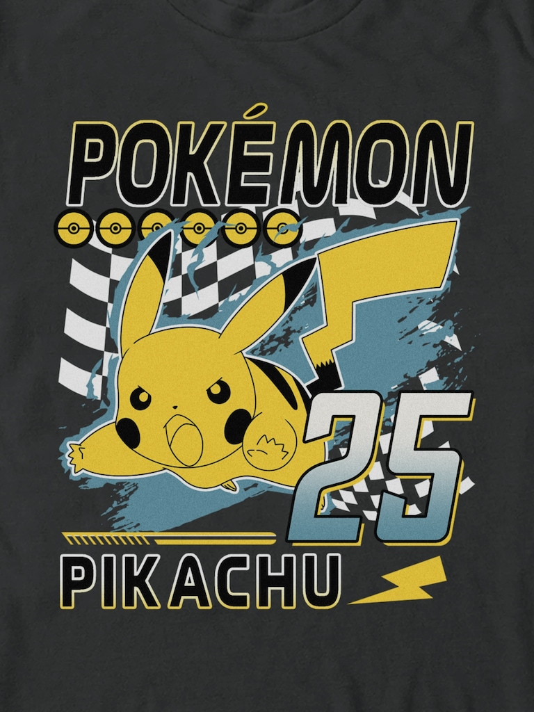 Pokemon Pikachu Racing Graphic T-Shirt