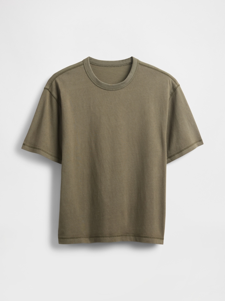Adult Heavyweight Crop T-Shirt