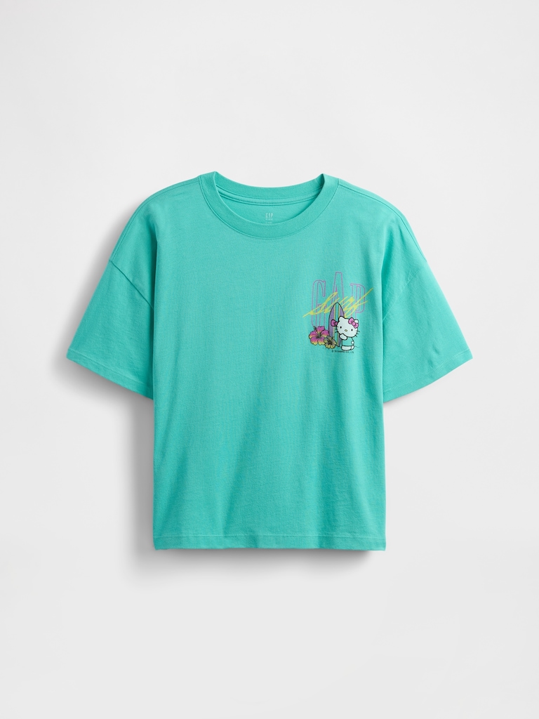 Kids Oversized Graphic T-Shirt