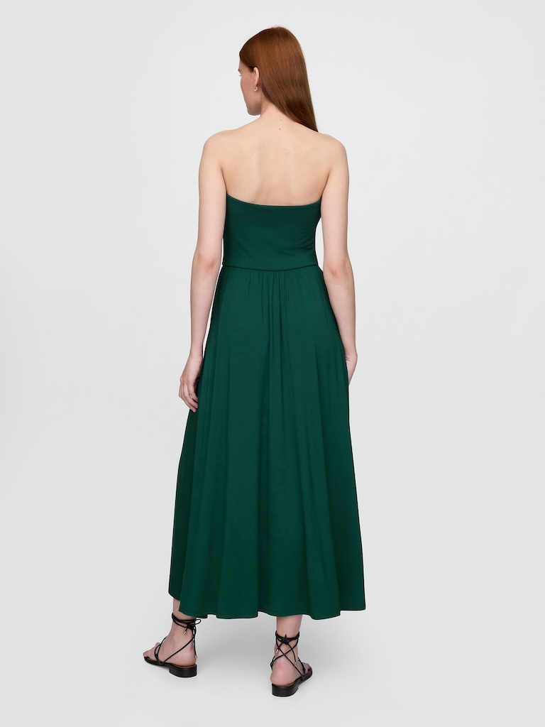 Strapless Maxi Dress