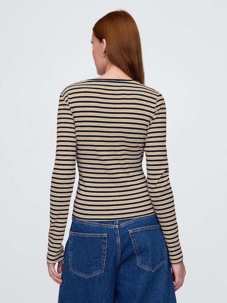 Modern Rib Crop T-Shirt
