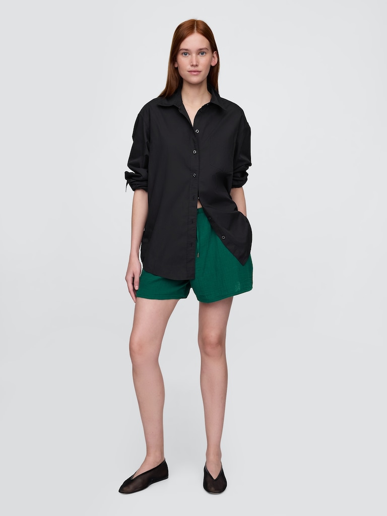 Cotton Gauze Easy Shorts