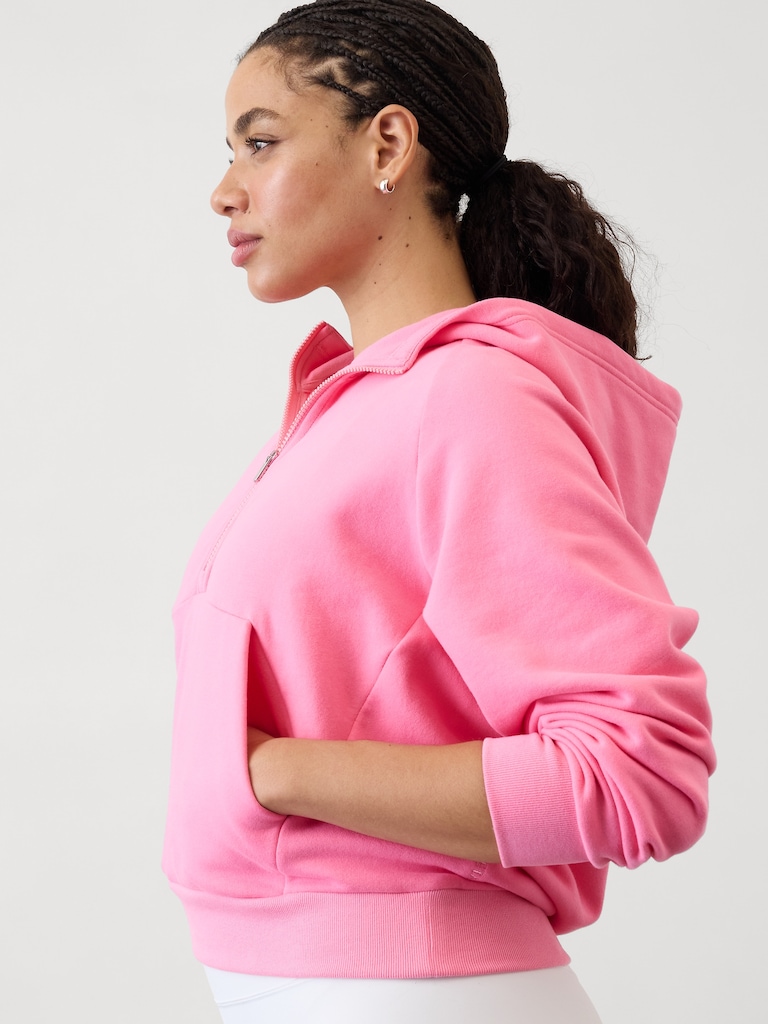 Forever Fleece 1/2 Zip Hoodie