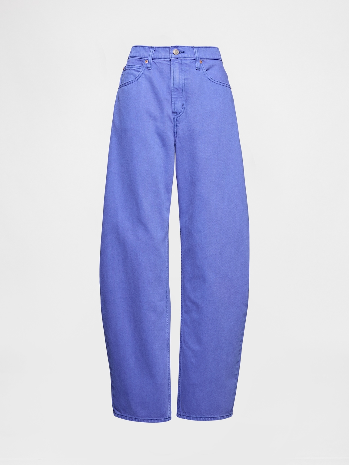 High Rise Barrel Jeans