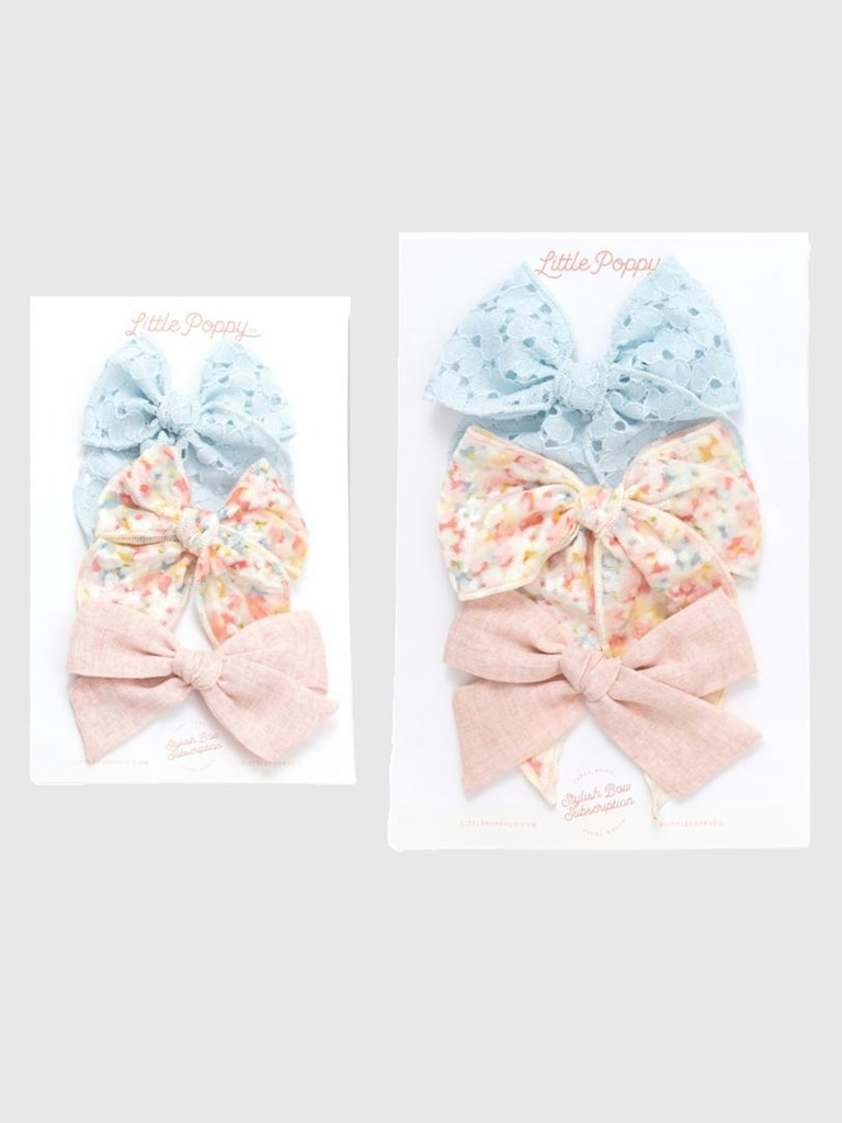 The Hannah Bow Clip Set