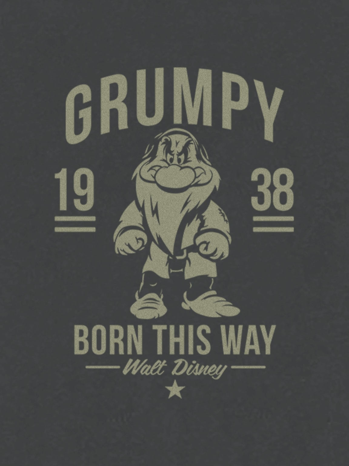 Toddler Snow White Grumpy Graphic T-Shirt