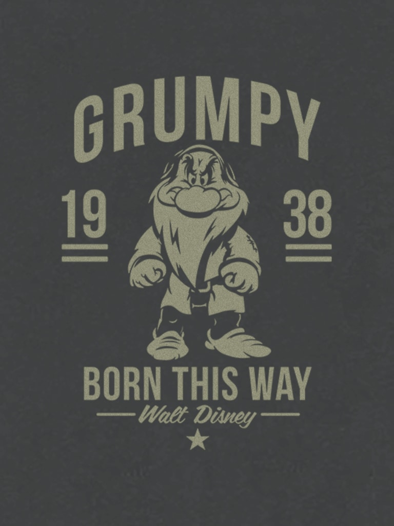 Toddler Snow White Grumpy Graphic T-Shirt
