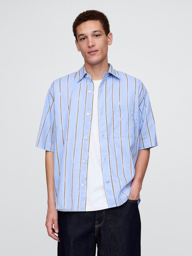 Linen-Cotton Shirt
