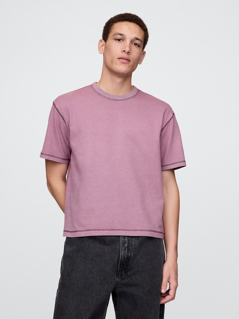 Adult Heavyweight Crop T-Shirt