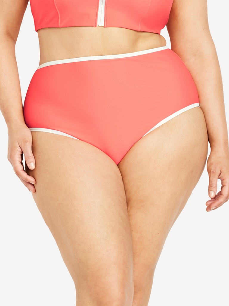 High-Waisted Matte Surf Bottoms