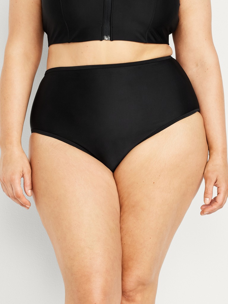 High-Waisted Matte Surf Bottoms