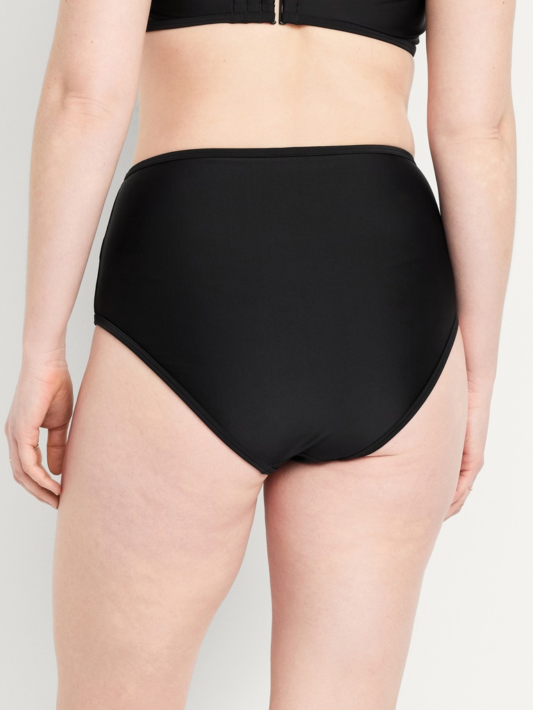 High-Waisted Matte Surf Bottoms