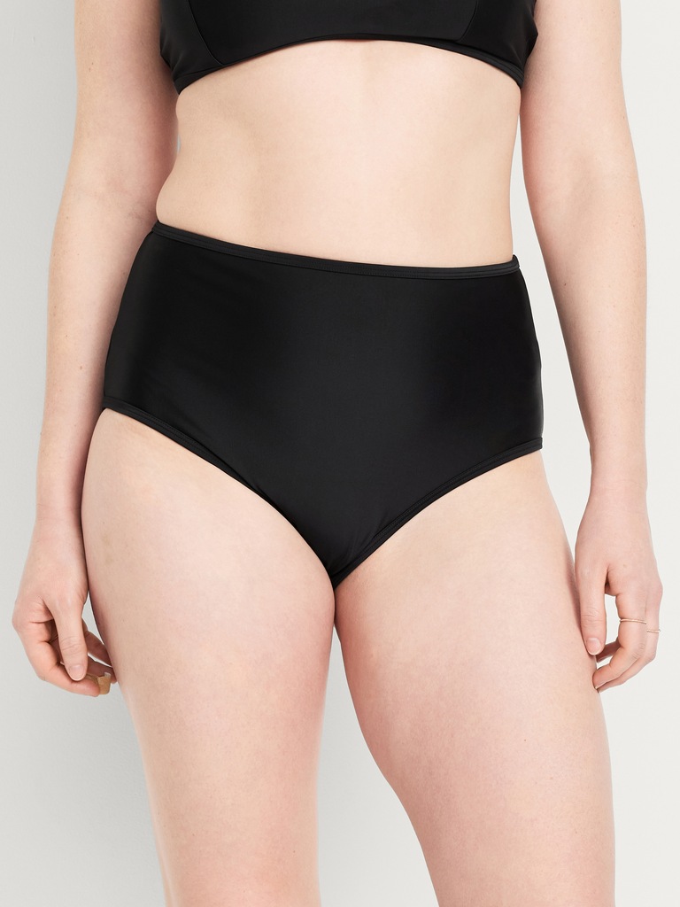High-Waisted Matte Surf Bottoms