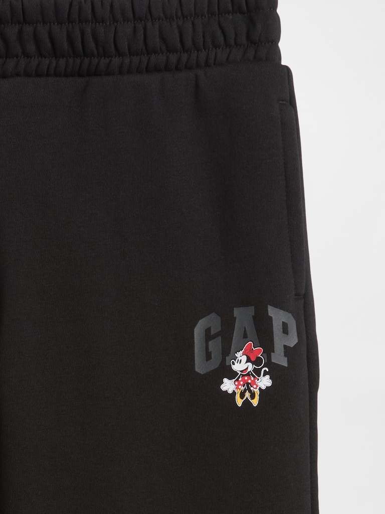 GapKids × Disney Minnie Mouse Relaxed Wide-Leg Logo Sweatpants