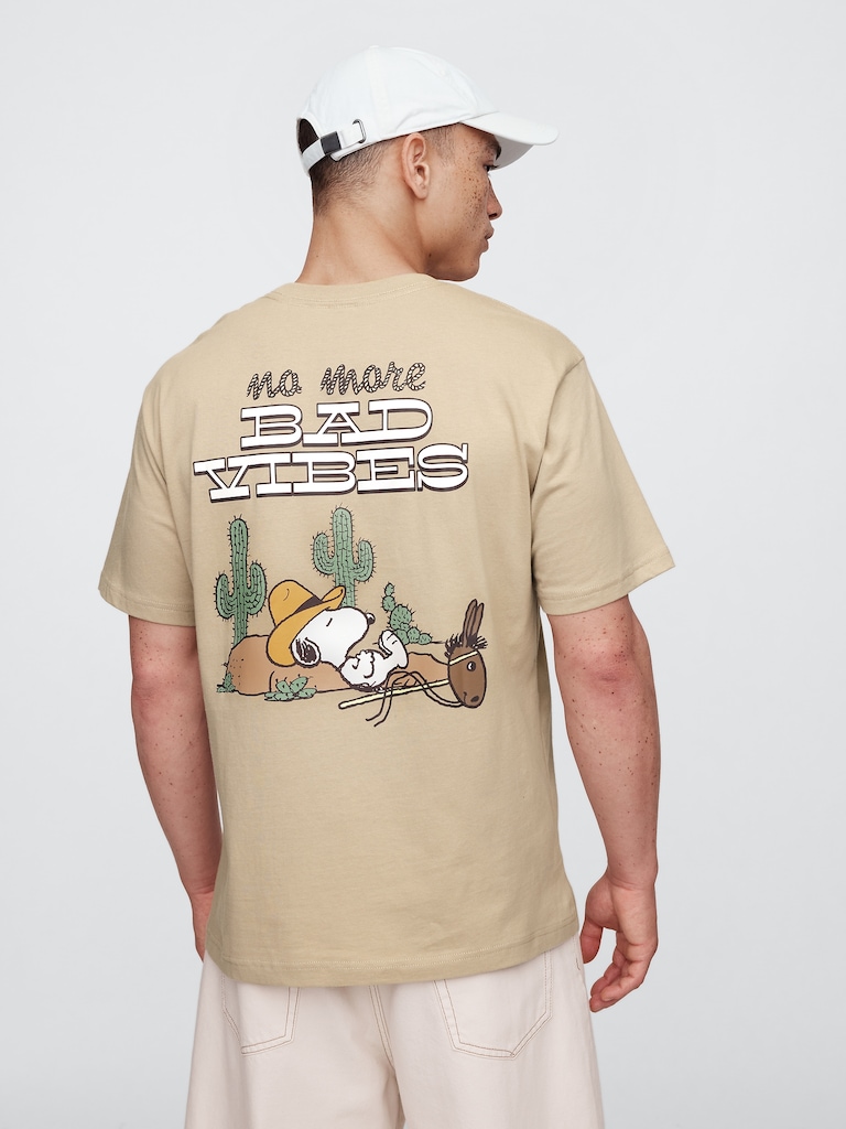Peanuts Relaxed Gap Graphic T-Shirt