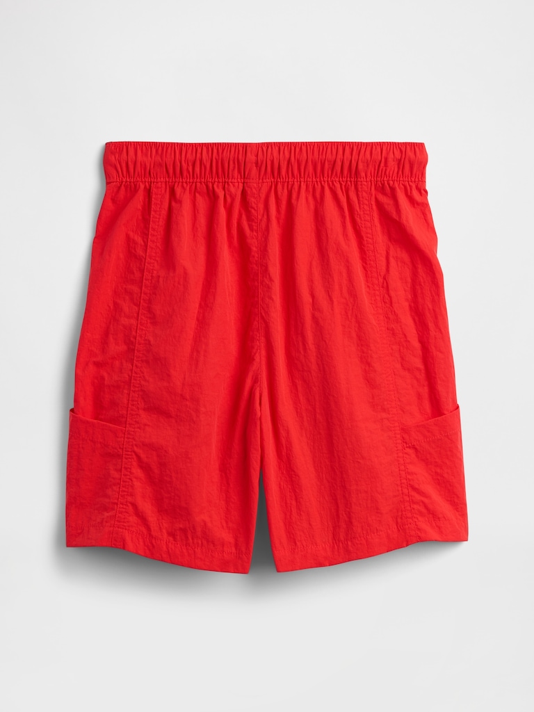 Kids Relaxed Pull-On Hybrid Cargo Shorts