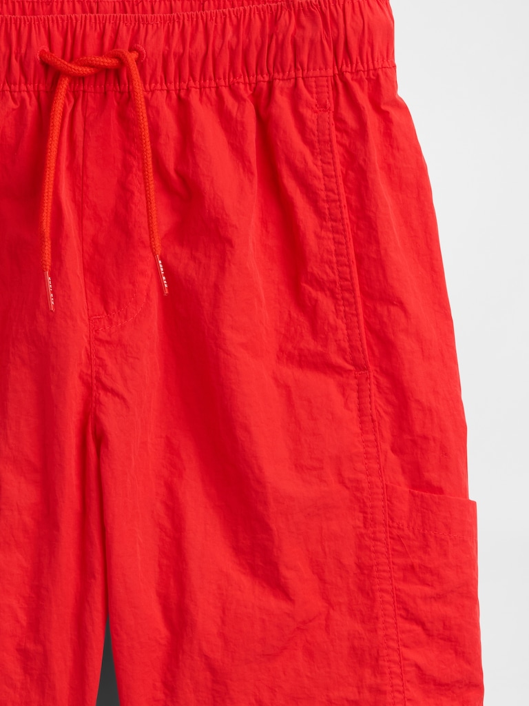 Kids Relaxed Pull-On Hybrid Cargo Shorts