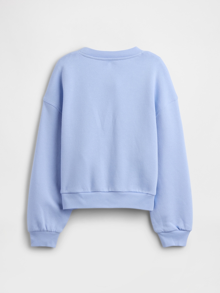 GapKids × Disney Lilo and Stitch Oversized Graphic Sweatshirt