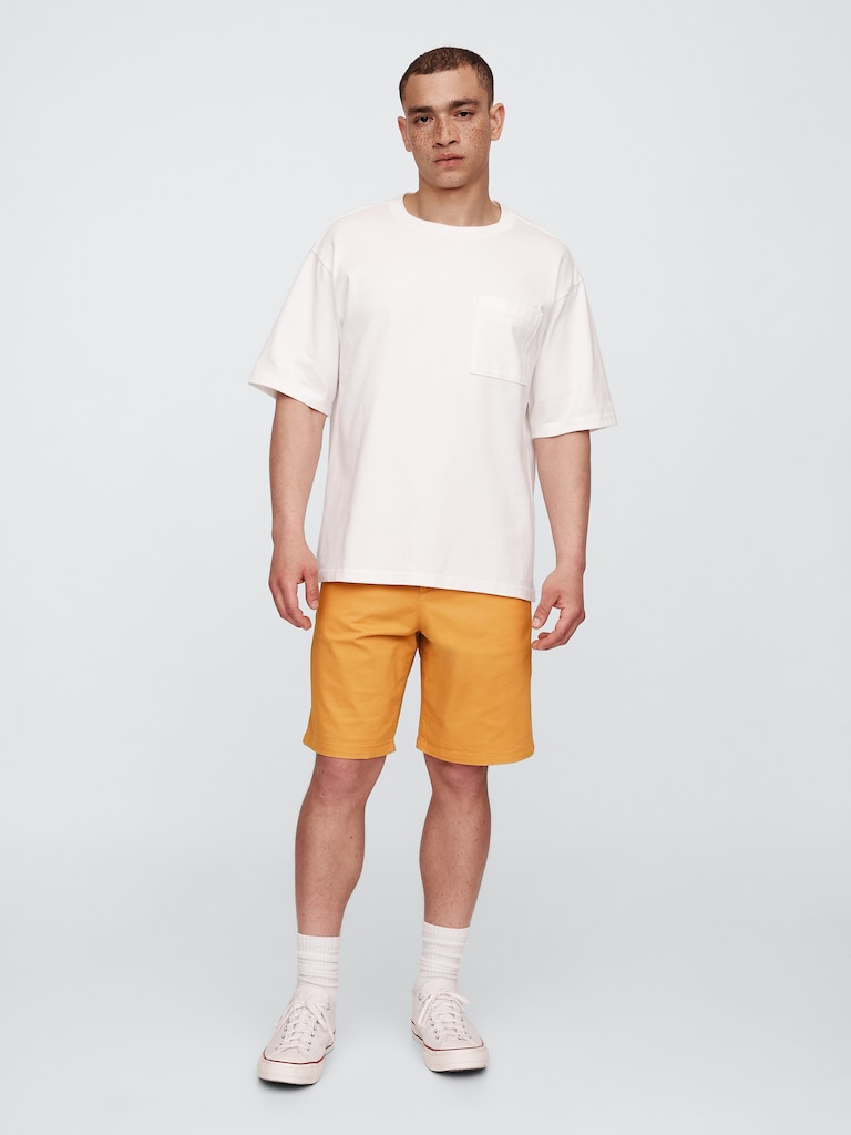 9" Essential Khaki Shorts