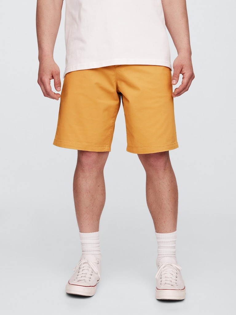 9" Essential Khaki Shorts
