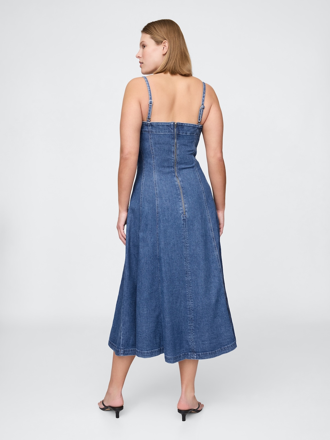 Denim Midi Dress