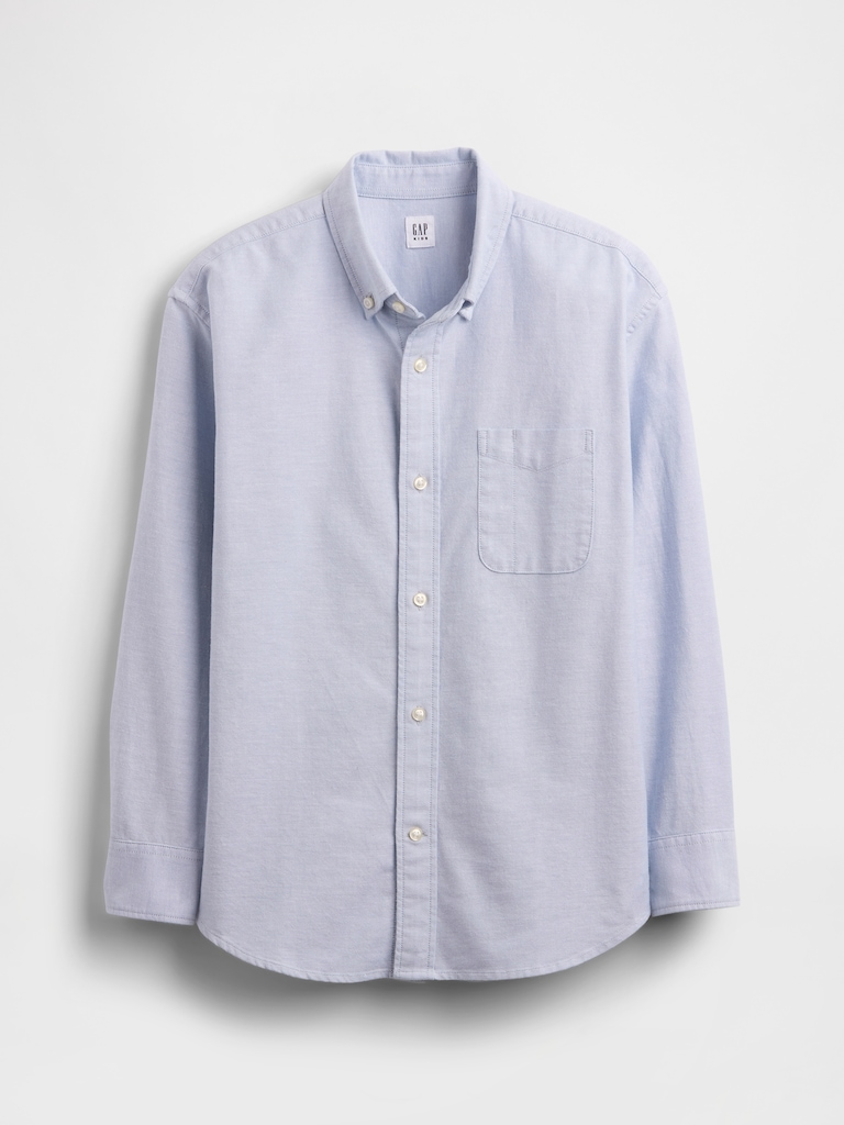 Kids Relaxed Oxford Shirt