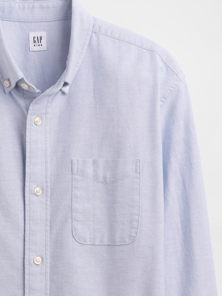 Kids Relaxed Oxford Shirt