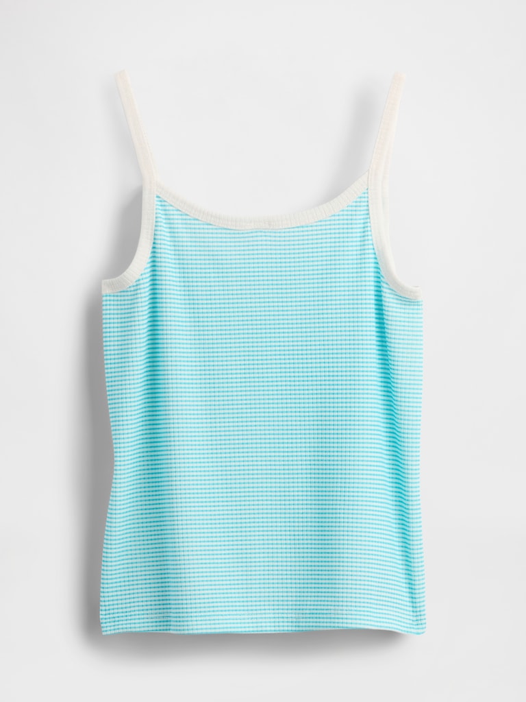 Kids Recycled Rib PJ Tank Top