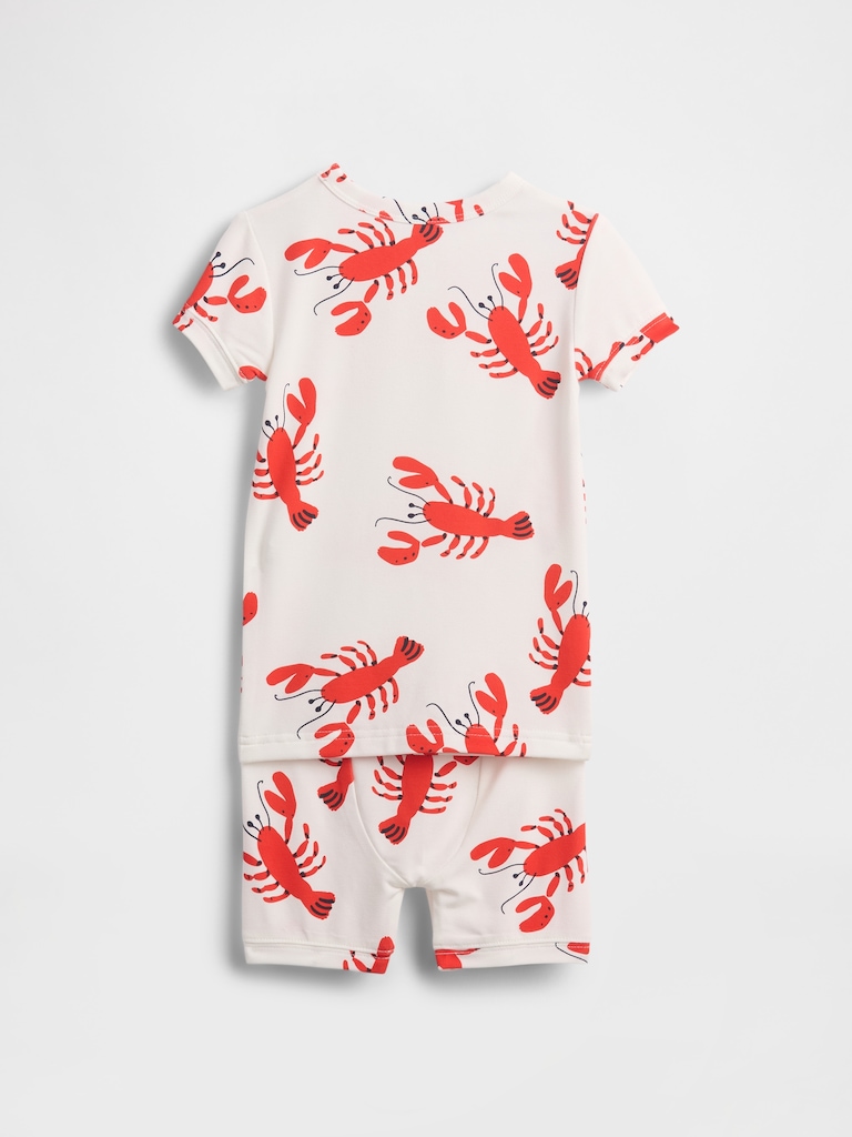 Baby & Toddler Lobster PJ Short Set