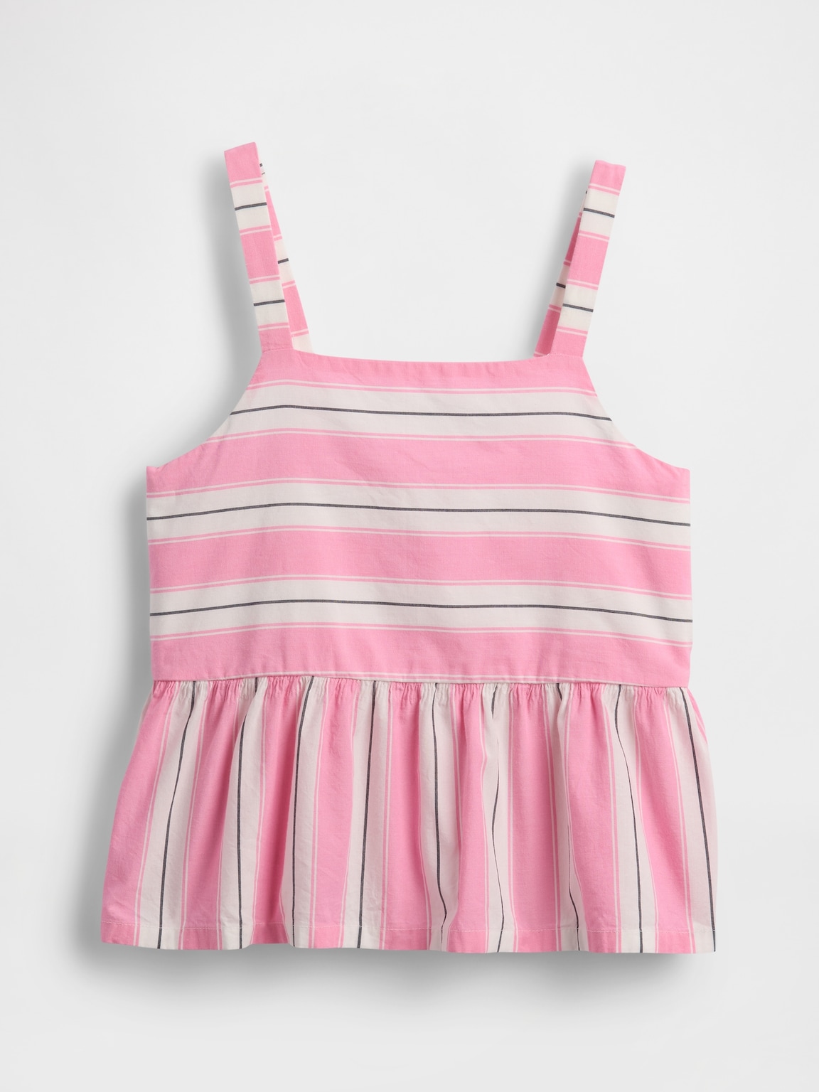 Kids Poplin Peplum Top