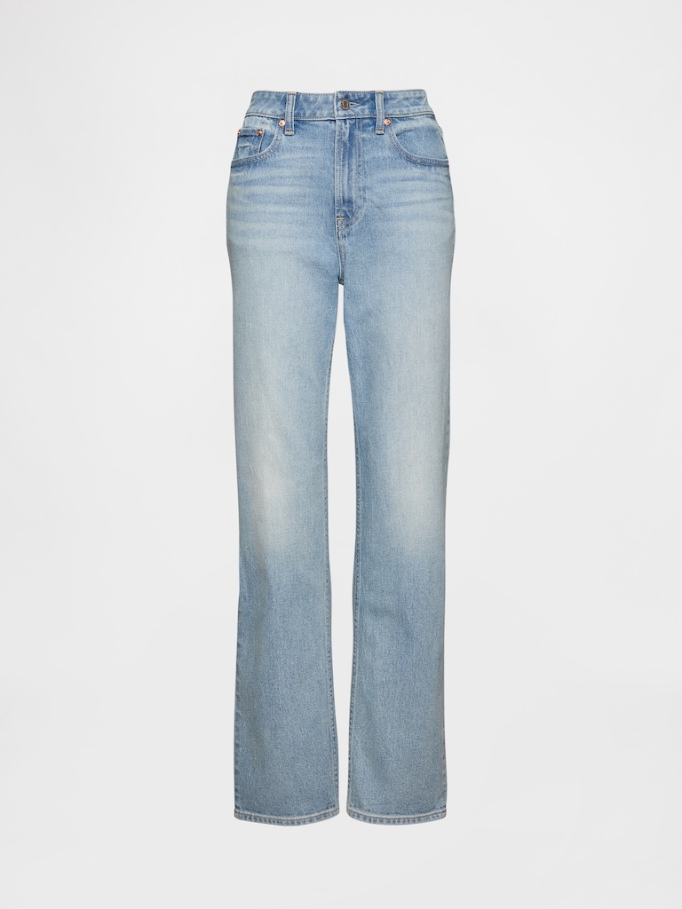 Curvy High Rise '90s Slim Straight Jeans