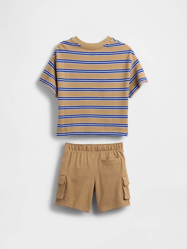Baby & Toddler Mix & Match Cargo Short Set
