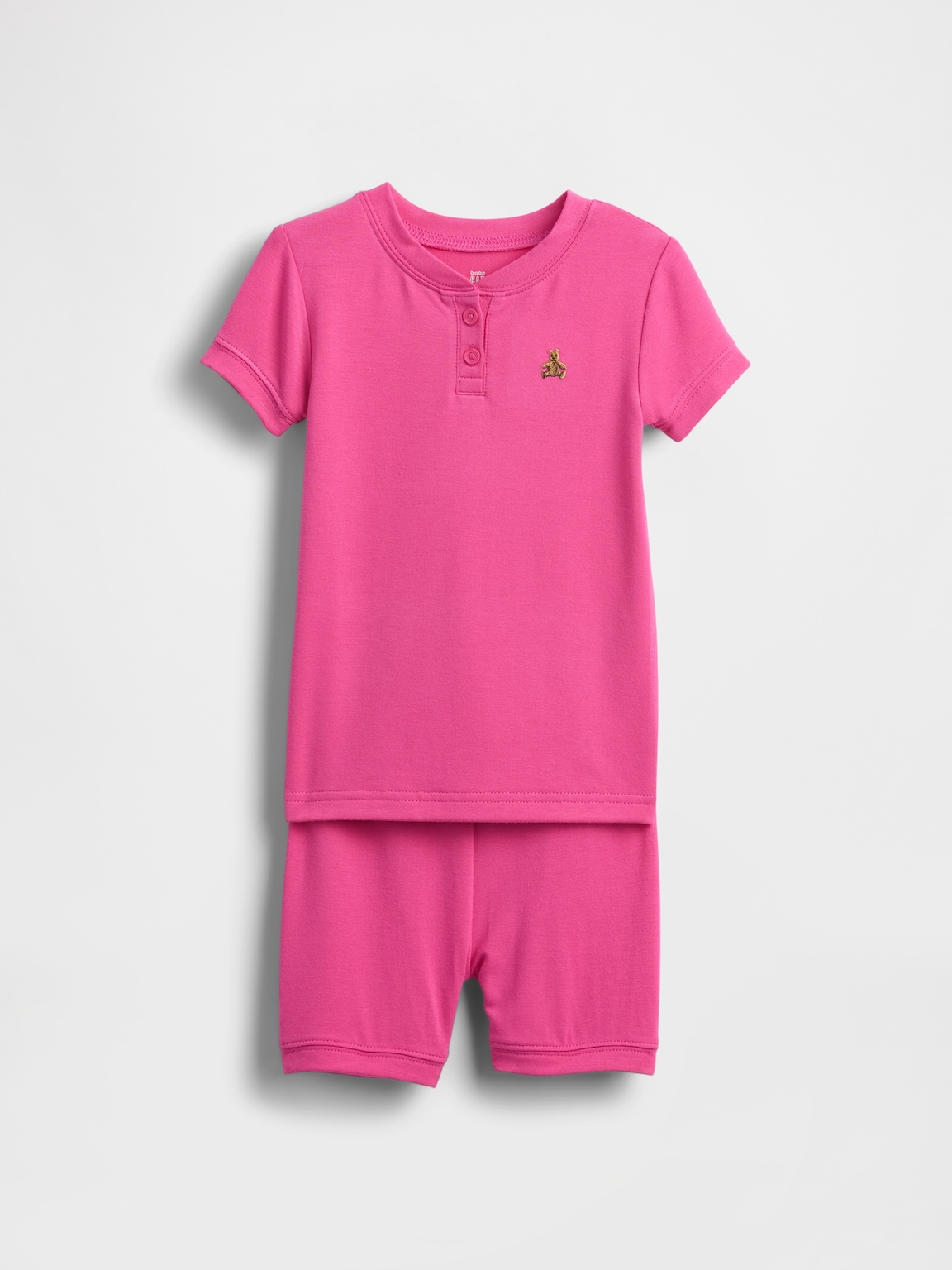 Baby & Toddler Henley PJ Short Set