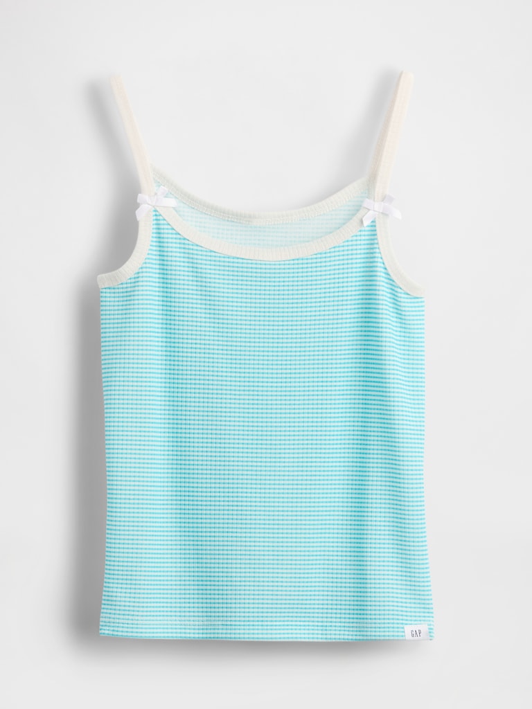 Kids Recycled Rib PJ Tank Top