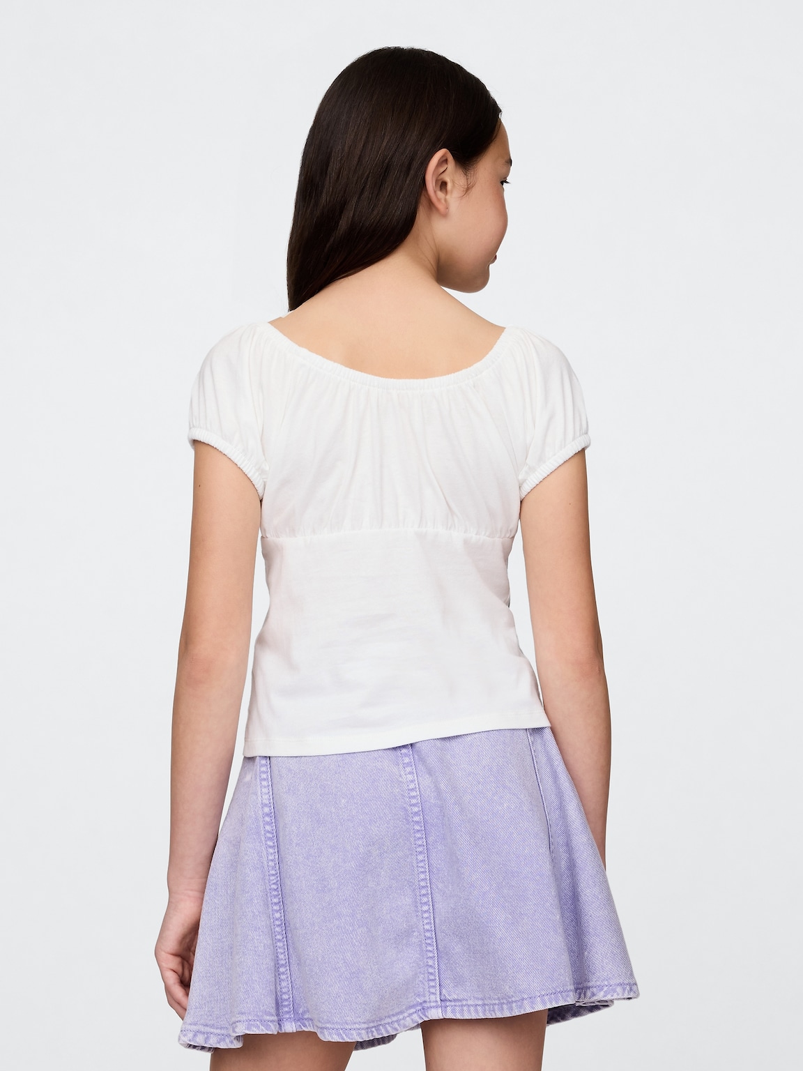 Kids Scoop Neck Top