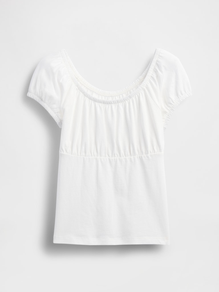 Kids Scoop Neck Top