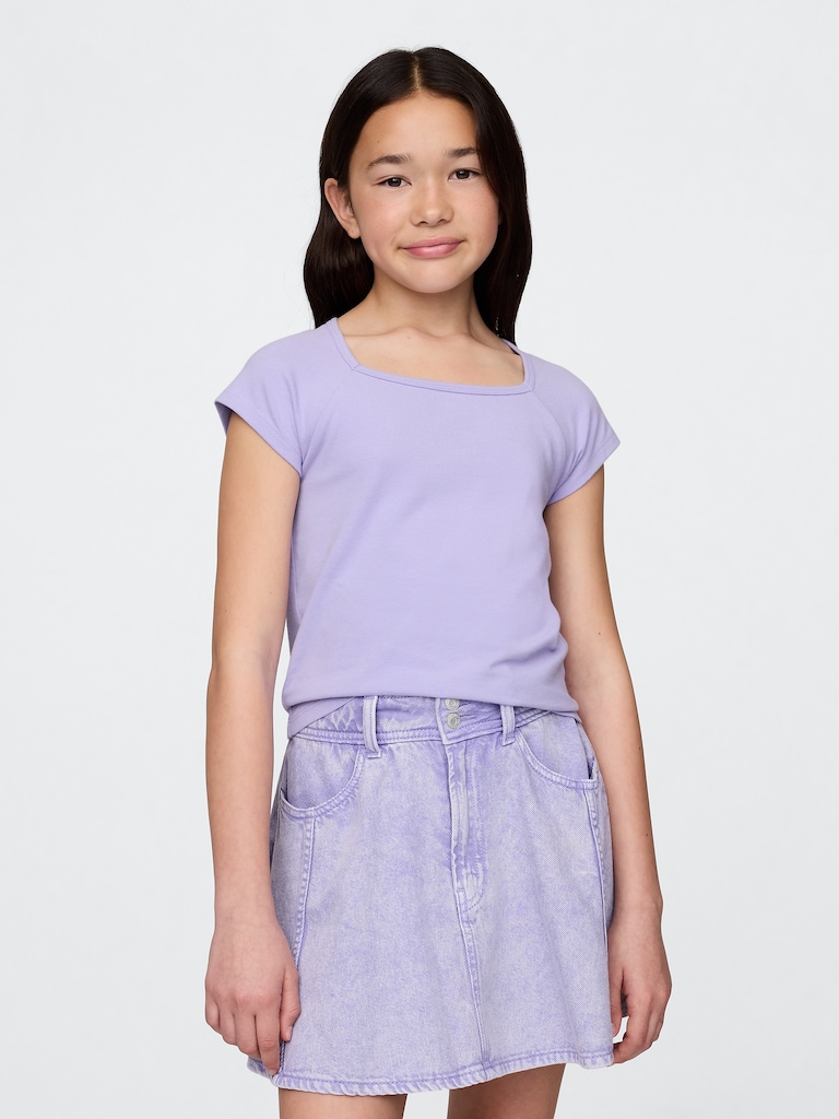 Kids Square-Neck T-Shirt