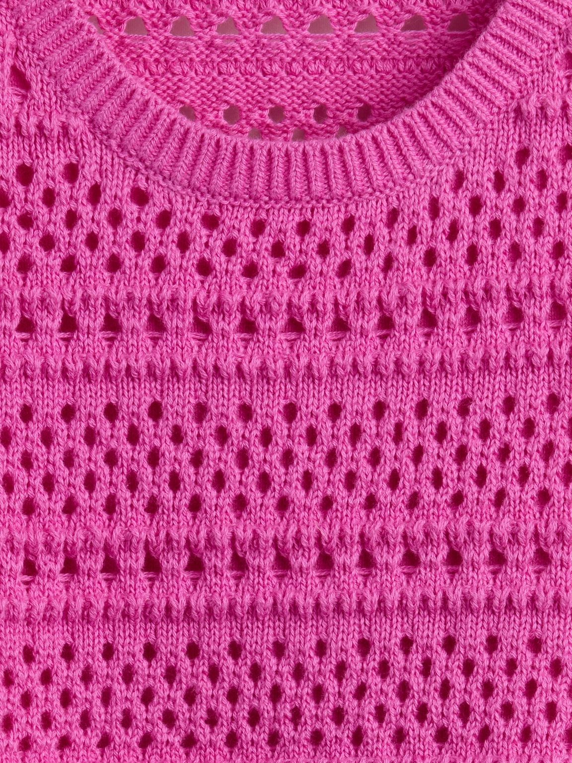 Kids Crochet Shell Tank Top