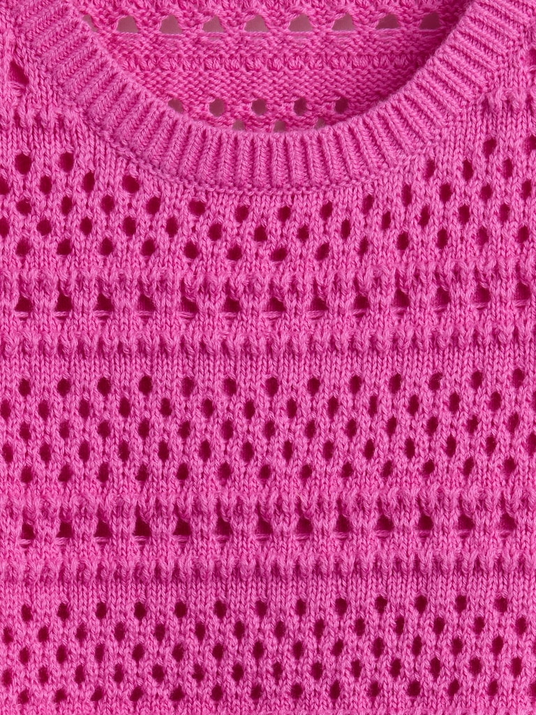 Kids Crochet Shell Tank Top