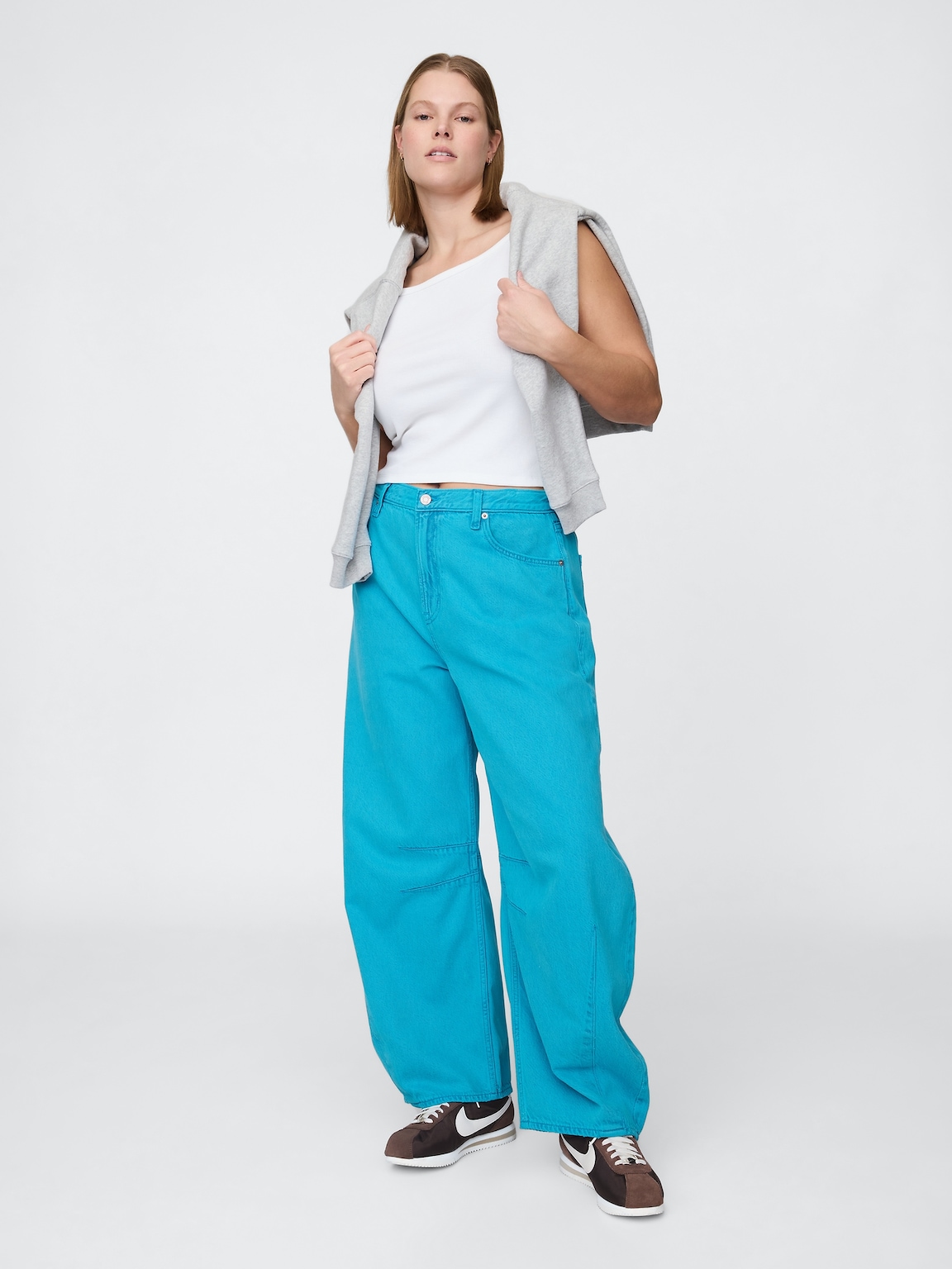 High Rise UltraSoft Horseshoe Jeans