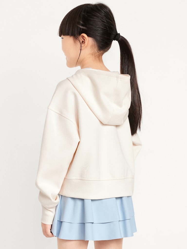 Dynamic Fleece Zip-Front Performance Hoodie for Girls