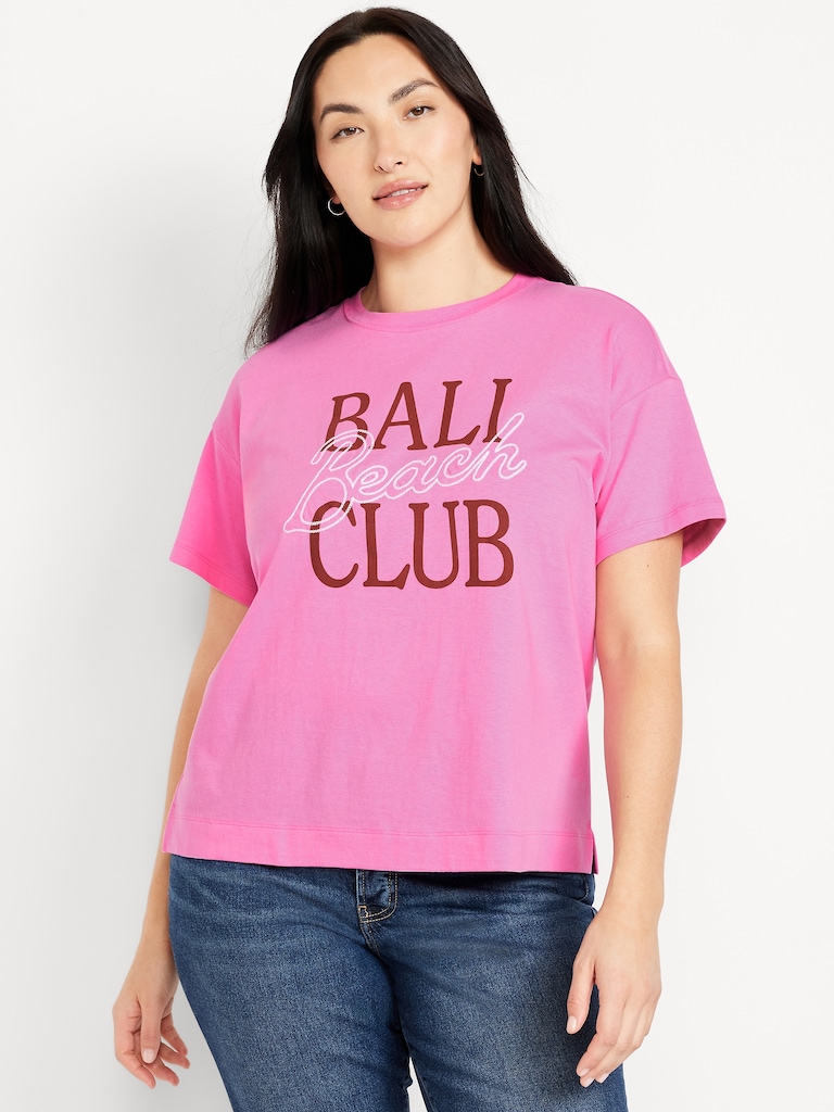 Vintage Crew-Neck Graphic T-Shirt